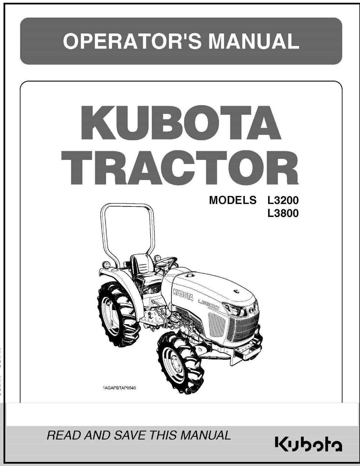 kubota l3200 parts diagram