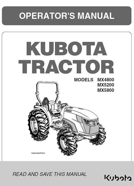 kubota mx5000 parts diagram