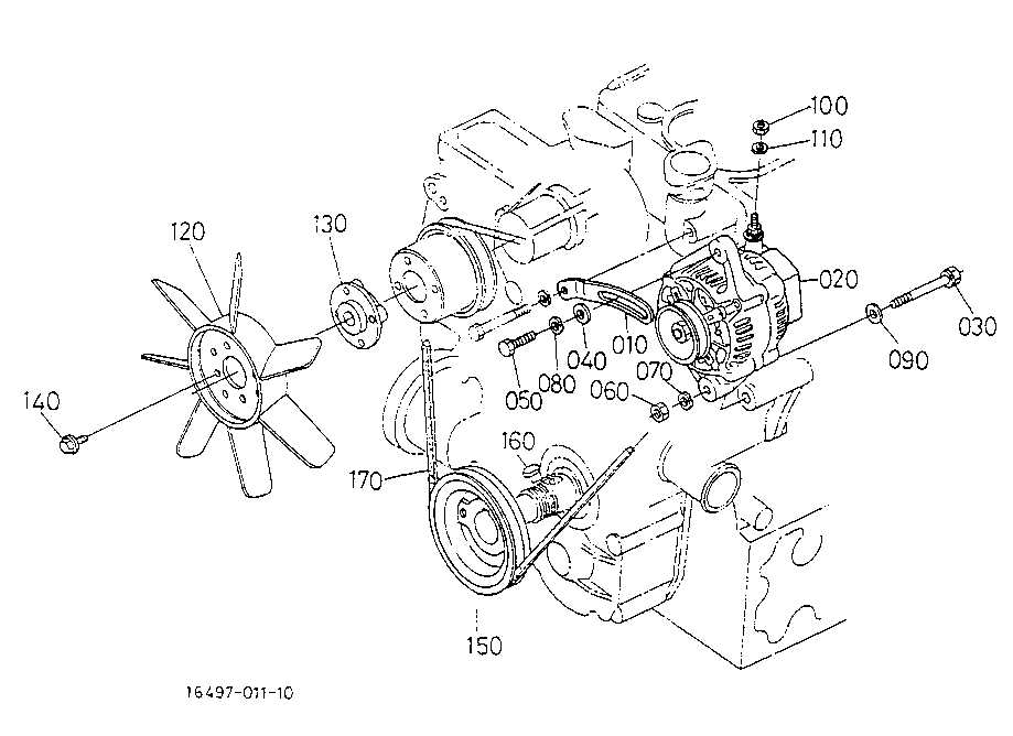 kubota r520 parts diagram