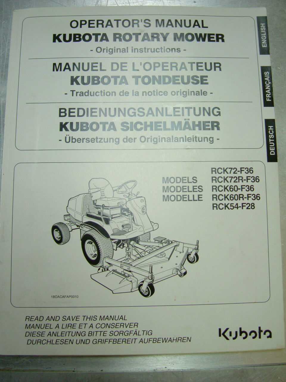 kubota rck54 parts diagram