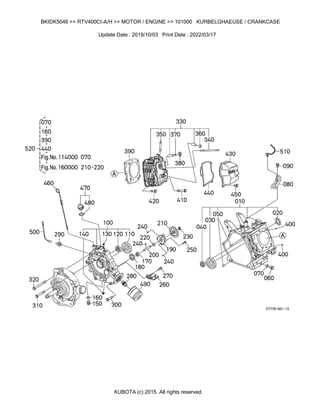 kubota rtv 500 parts diagram