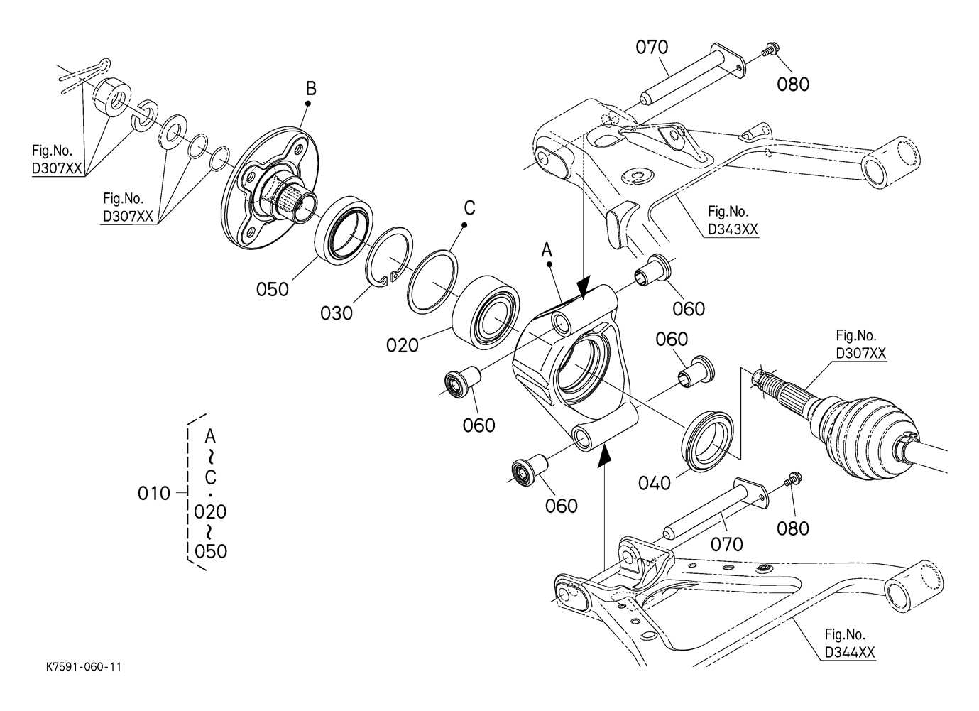 kubota rtv 900 rear axle parts diagram