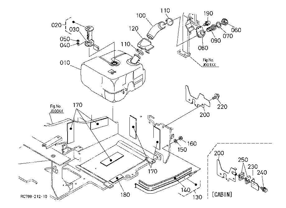 kubota u35 parts diagram