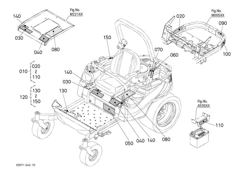 kubota z421kwt 60 parts diagram