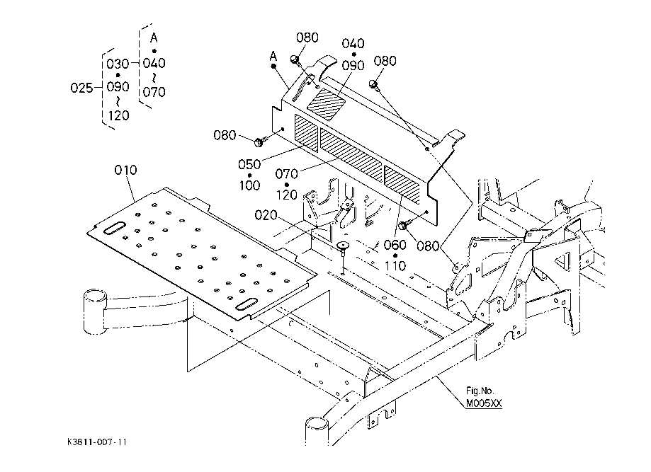 kubota z726x parts diagram