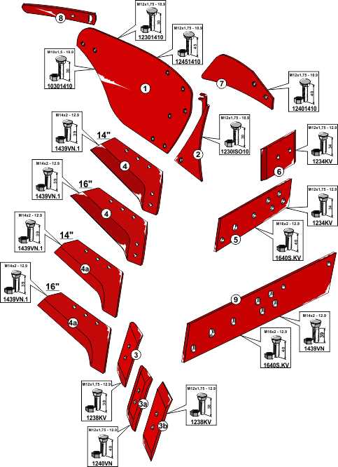kverneland plough parts diagram