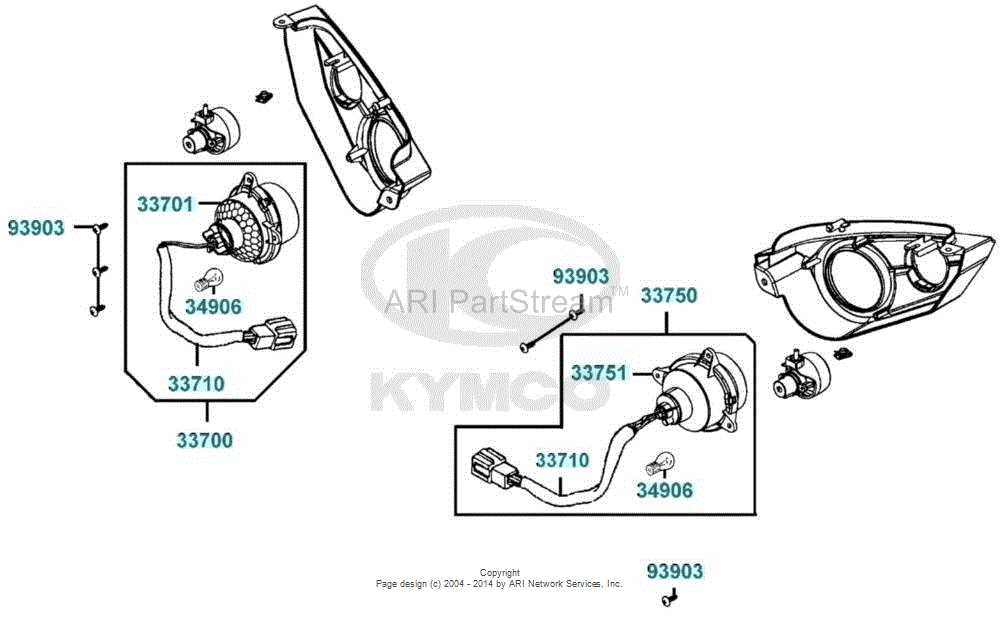 kymco parts diagram