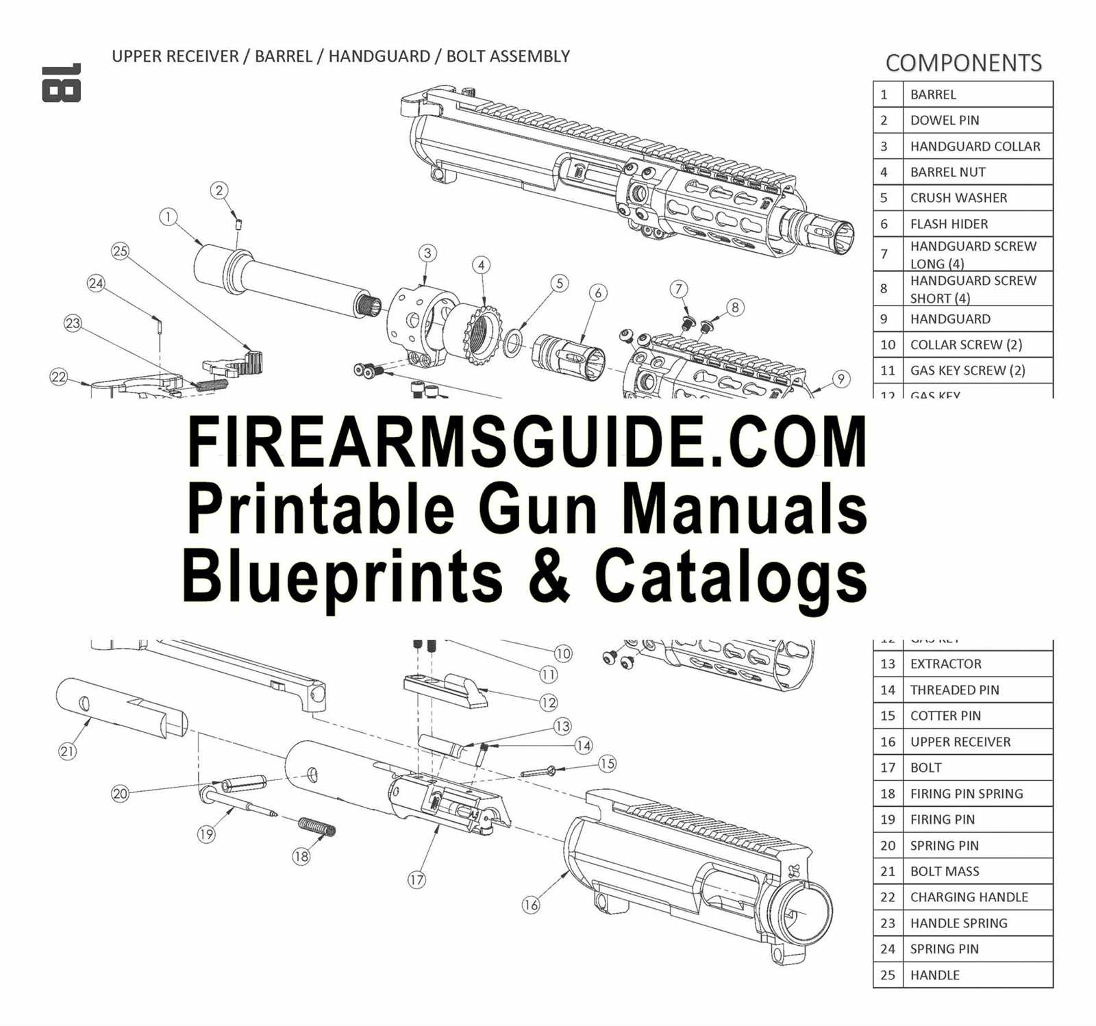 labeled m4 parts diagram