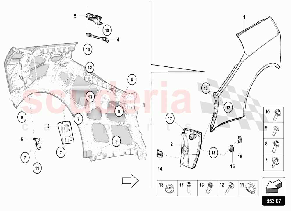 lamborghini huracan parts diagram