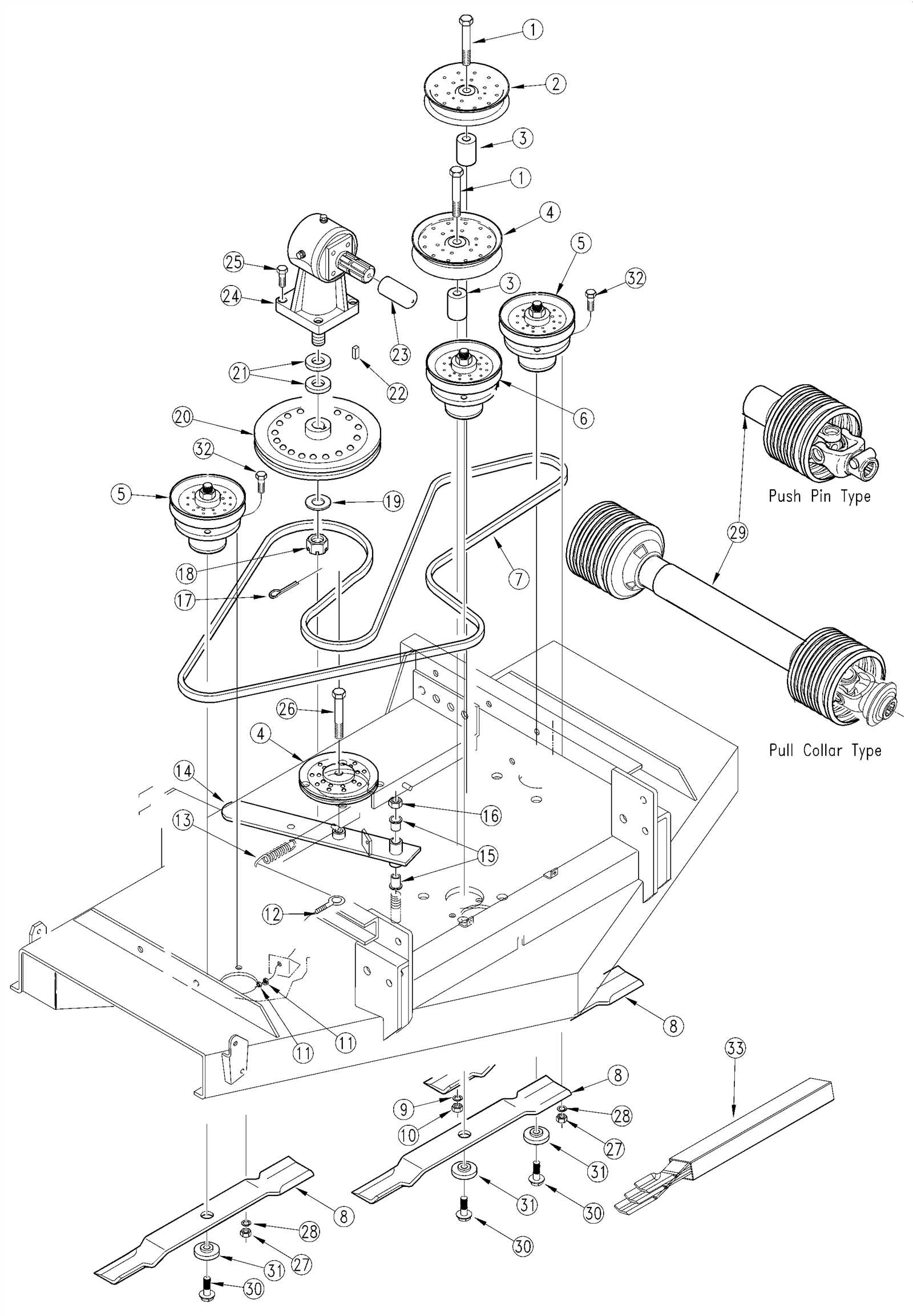 land pride fdr2572 parts diagram