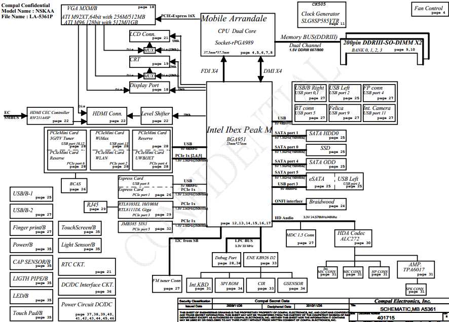 laptop parts diagram