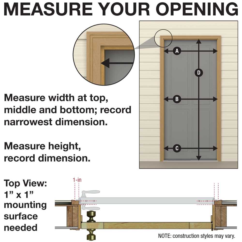 larson storm door retractable screen replacement parts diagram