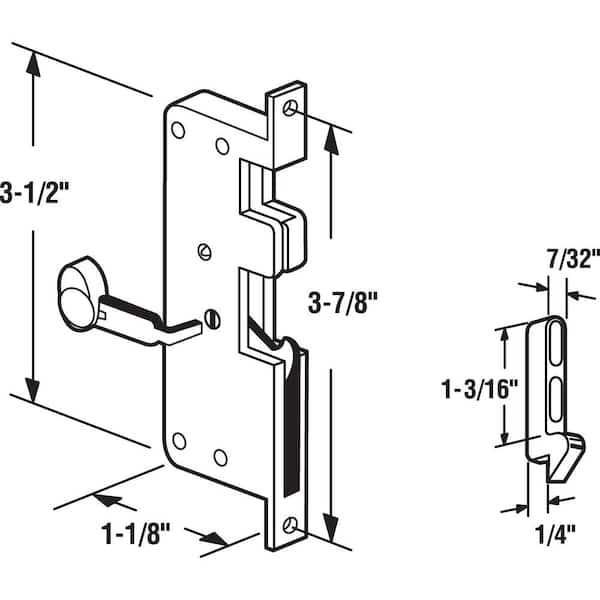 latch assembly larson storm door parts diagram