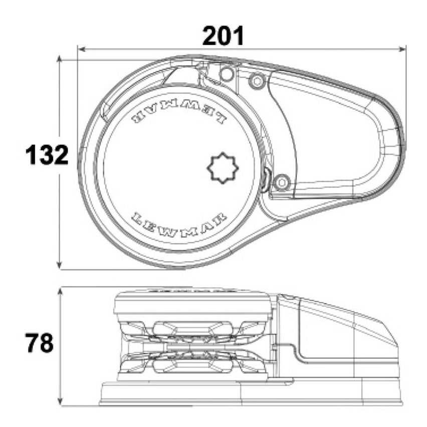 lewmar winch parts diagram