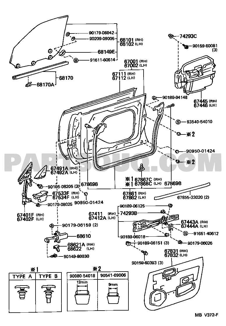 lexus es300 parts diagram