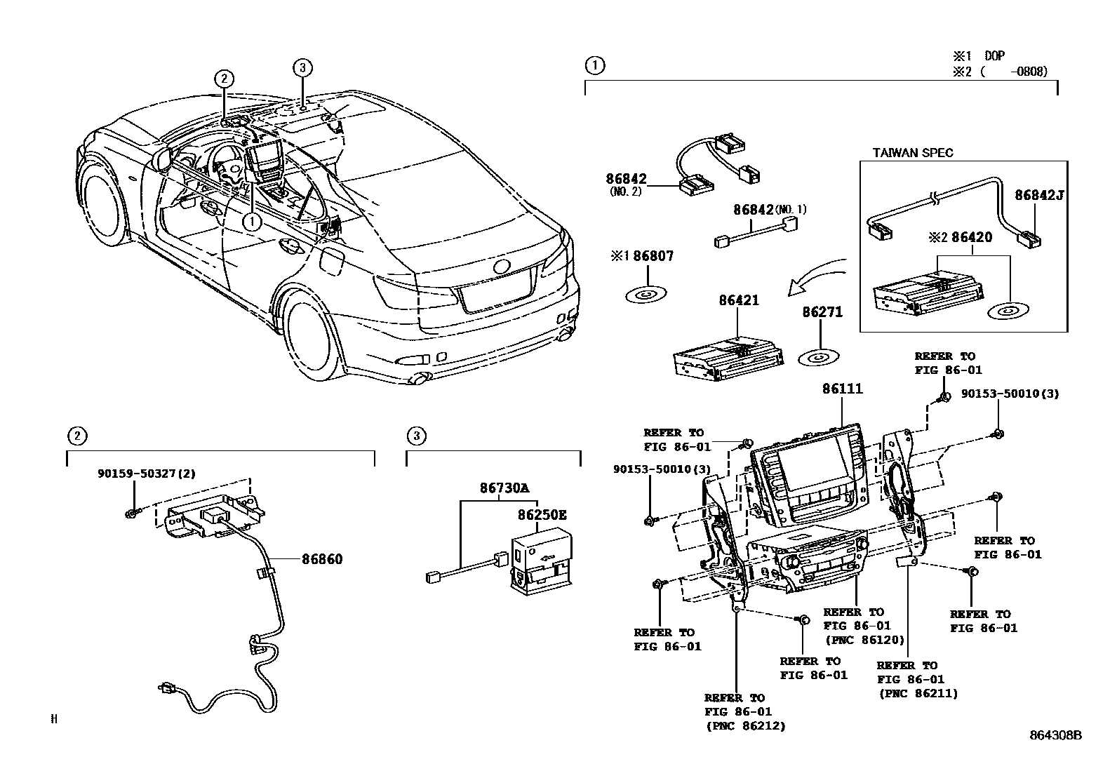 lexus is250 parts diagram