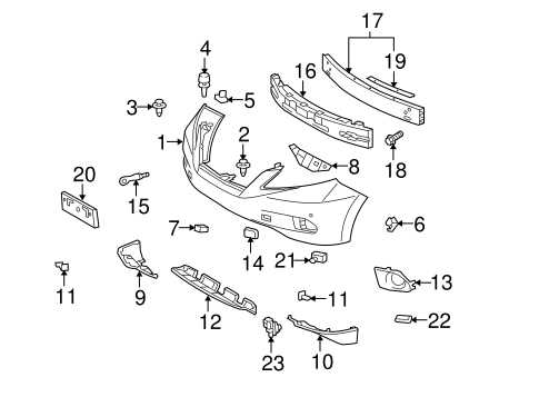 lexus rx 350 body parts diagram