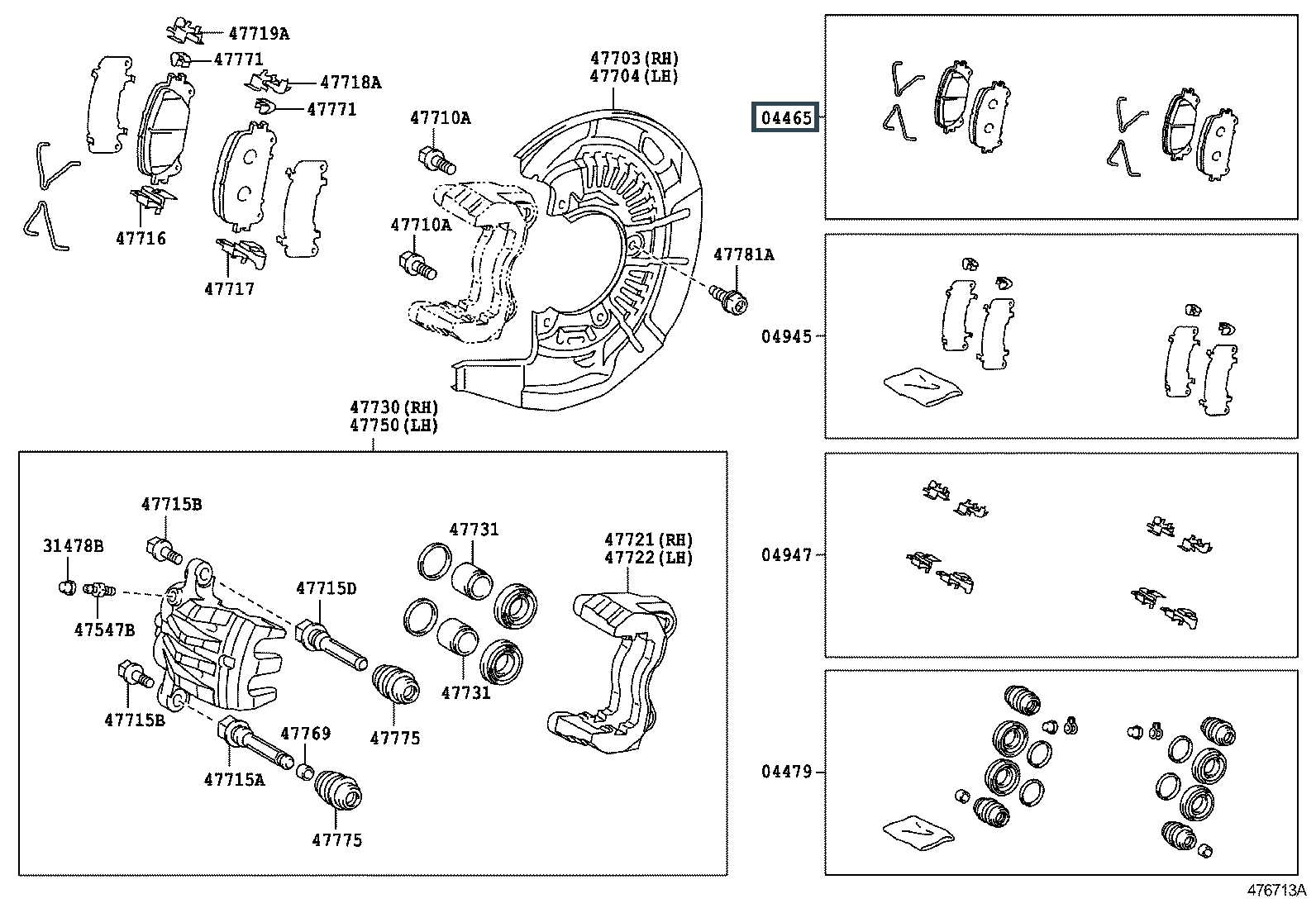 lexus rx450h parts diagram