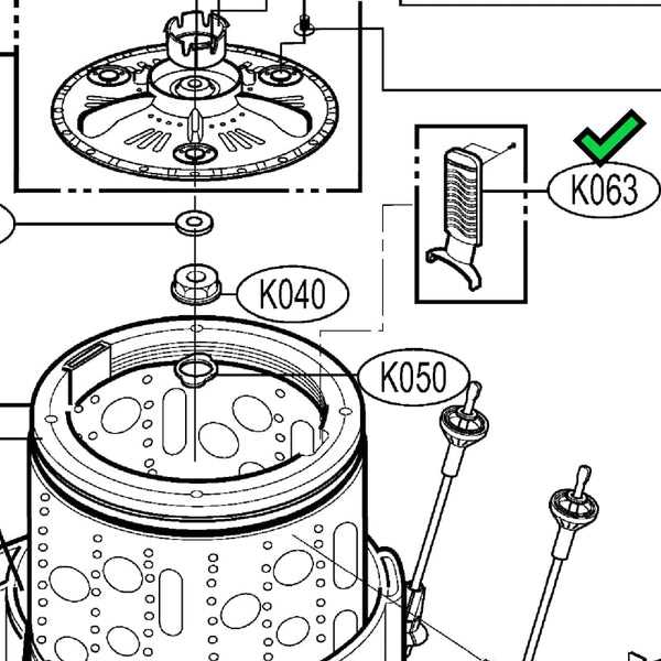 lg steam washer parts diagram