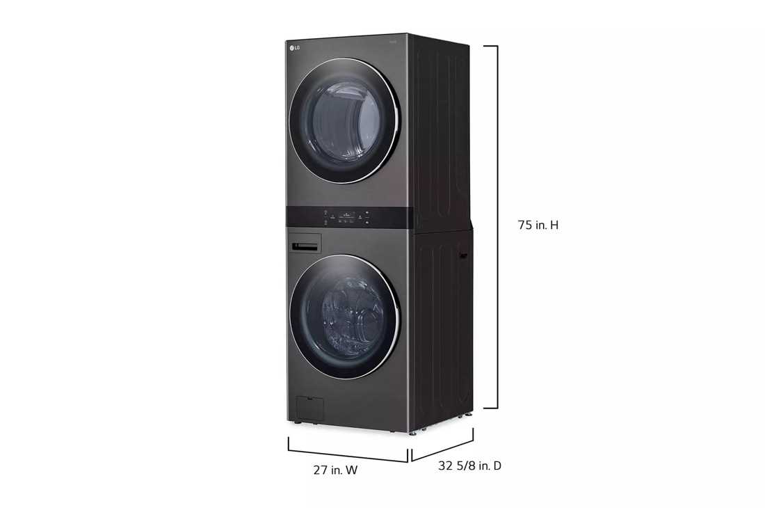 lg washtower parts diagram