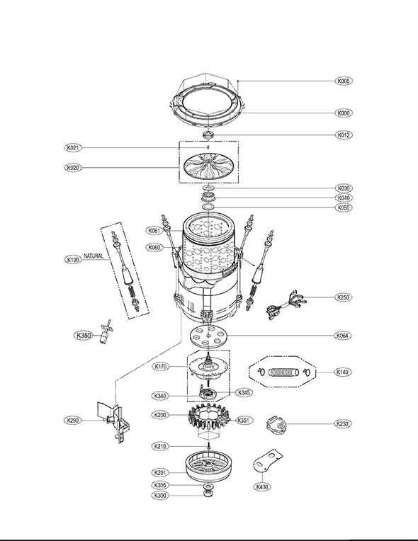 lg waveforce washer parts diagram