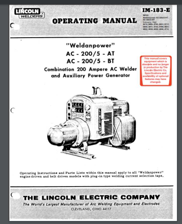 lincoln 225 welder parts diagram