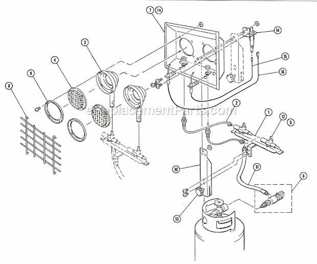 little buddy heater parts diagram