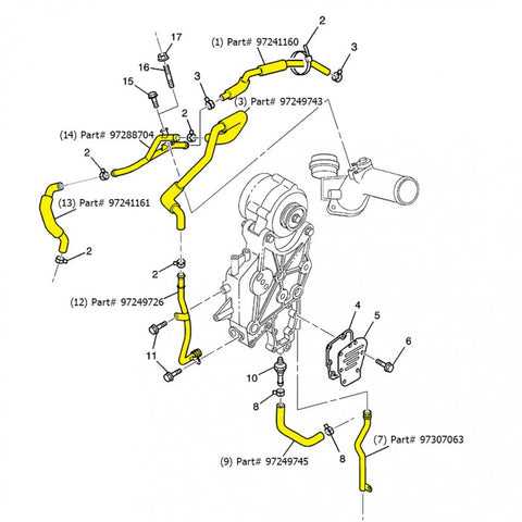 lly duramax engine parts diagram