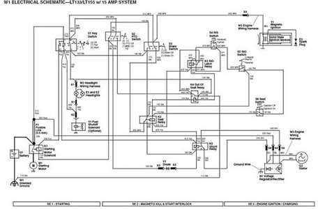 lt133 parts diagram