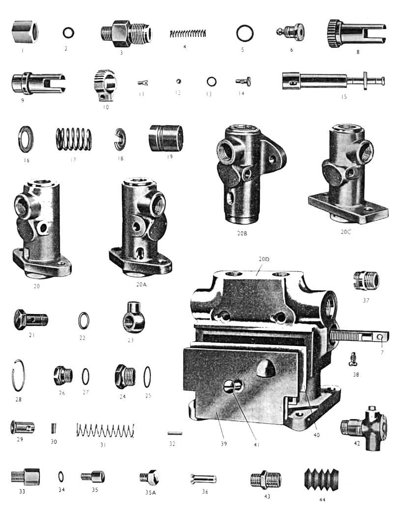 lucas injection pump parts diagram