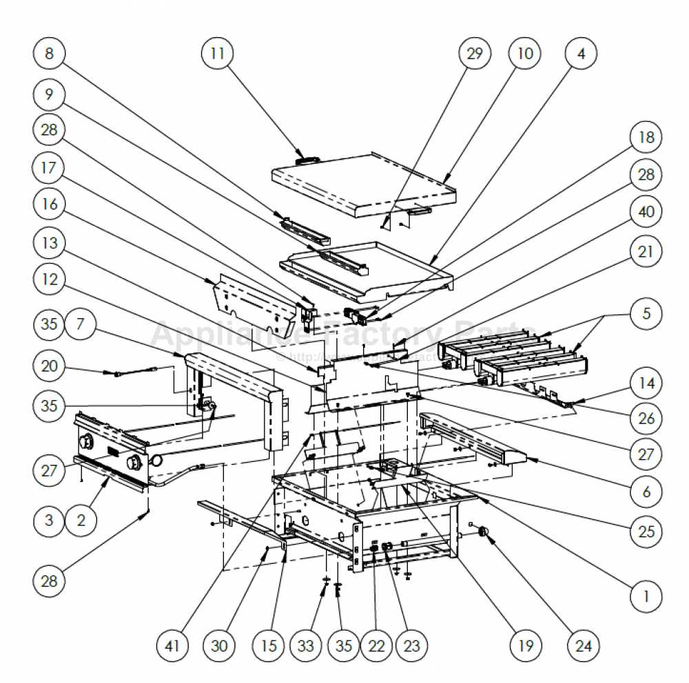 lynx grill parts diagram