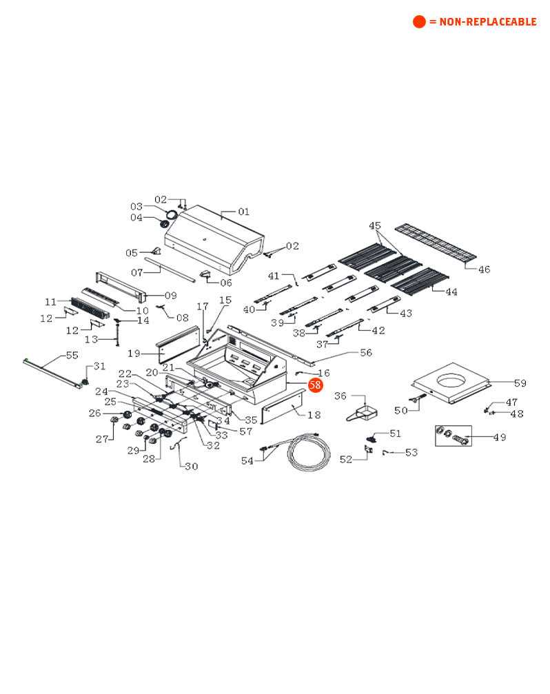 lynx grill parts diagram