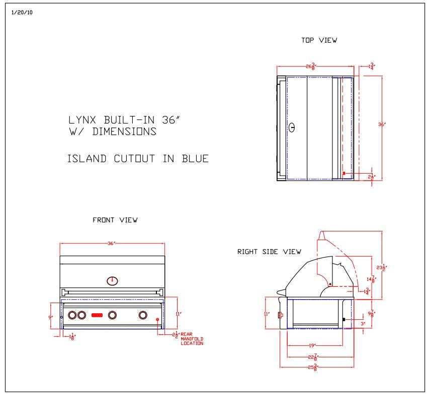 lynx grill parts diagram