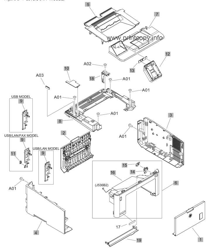 m203 parts diagram