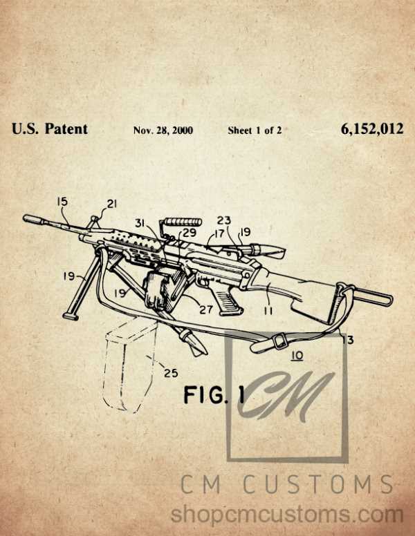 m249 parts diagram