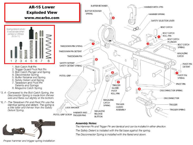 m9 beretta parts diagram