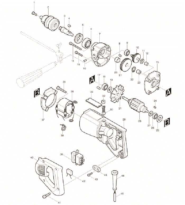 makita 9005b parts diagram