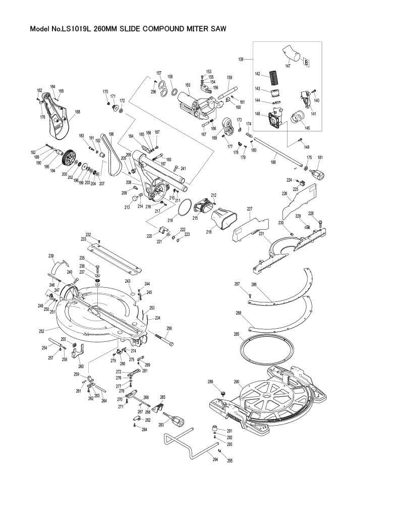 makita ls1013l parts diagram