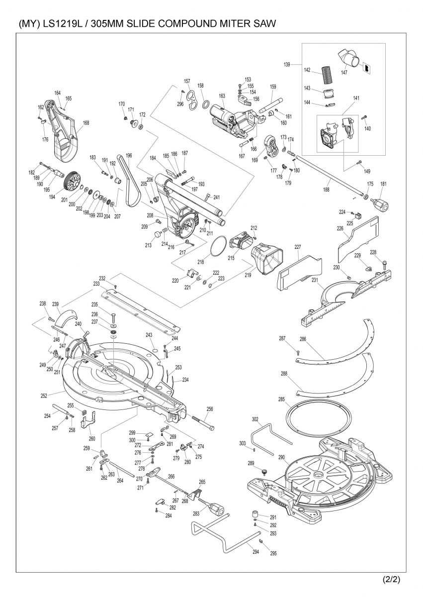 makita ls1017l parts diagram