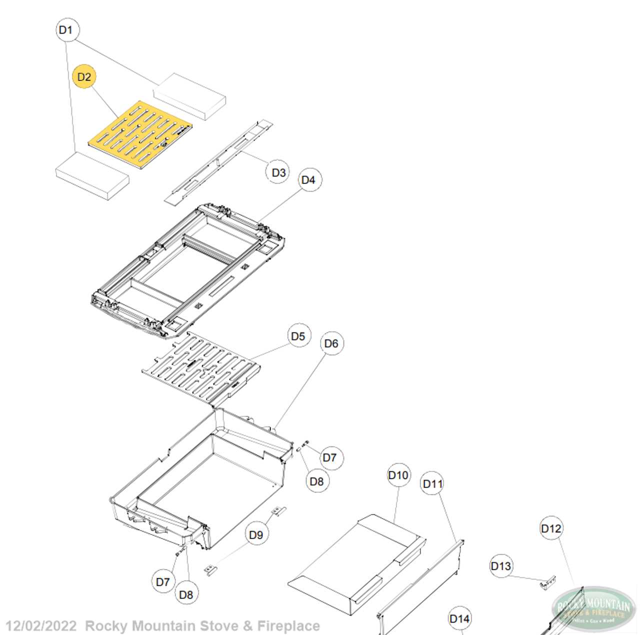 mansfield 160 parts diagram