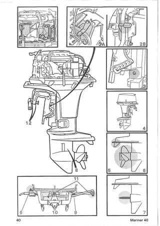 mariner 40 hp outboard parts diagram