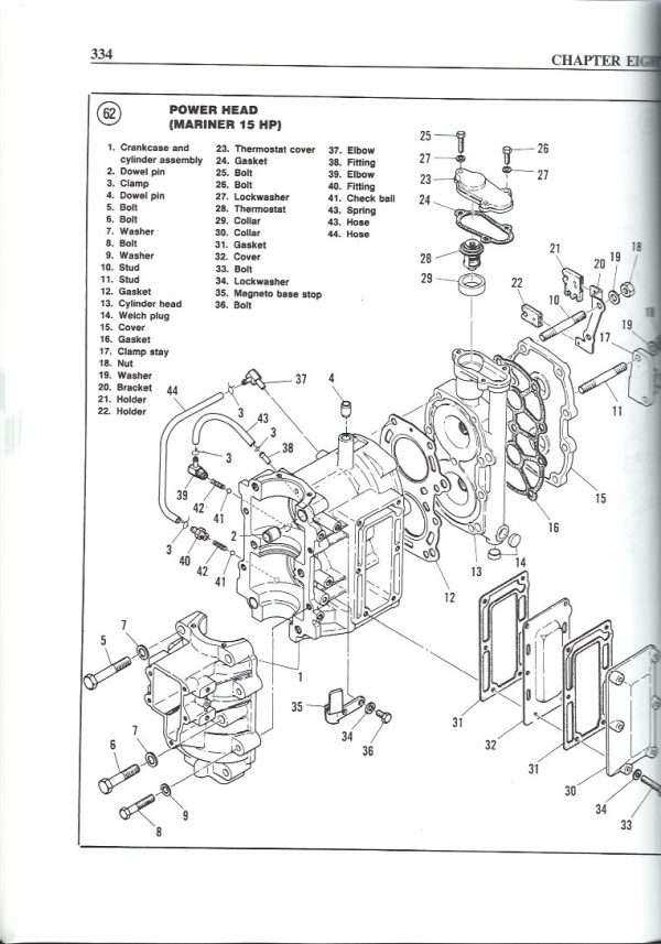 mariner parts diagram