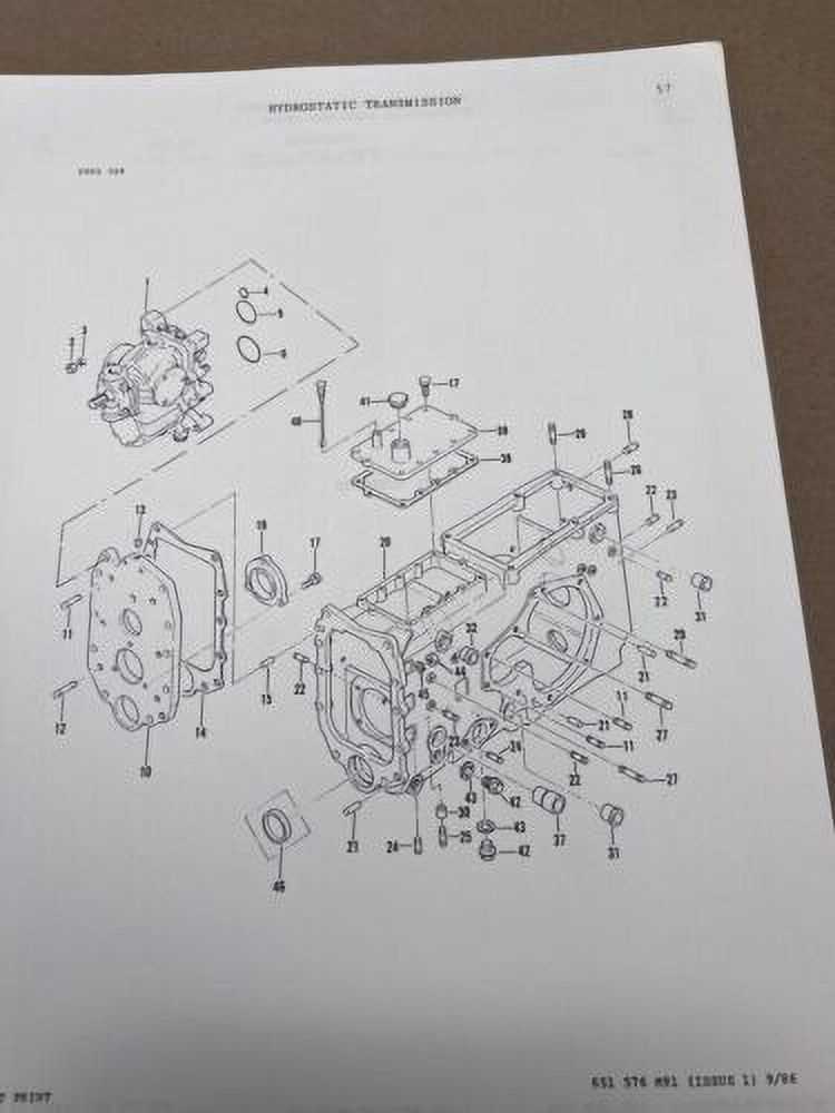 massey ferguson 1020 parts diagram