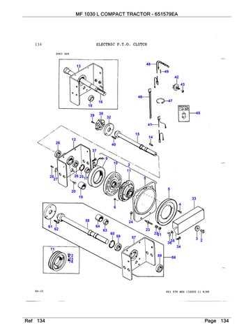 massey ferguson 1035 parts diagram