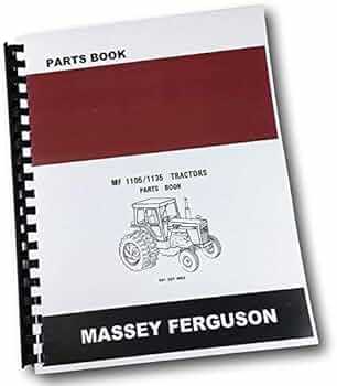 massey ferguson 1105 parts diagram