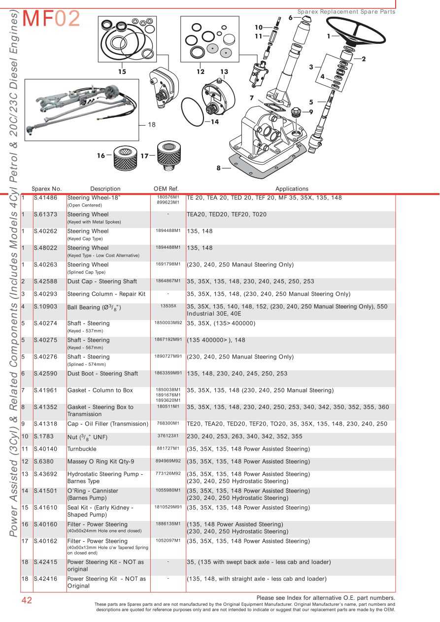 massey ferguson 165 parts diagram