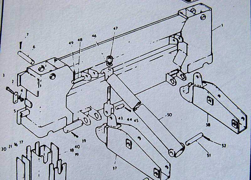 massey ferguson 50 parts diagram