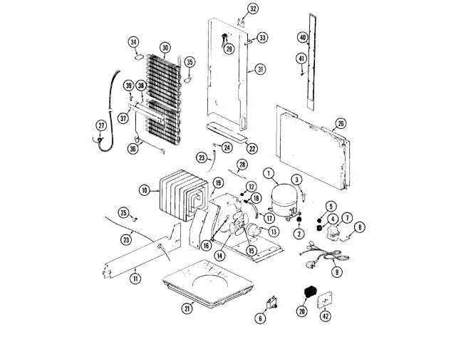 maytag refrigerator parts diagram