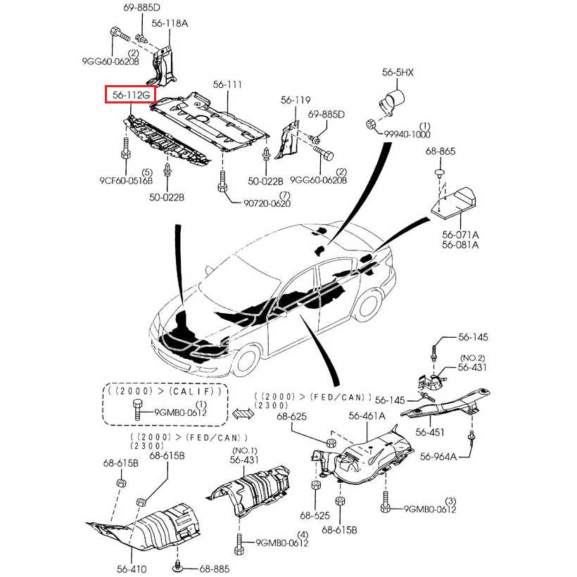 mazda cx 7 engine parts diagram