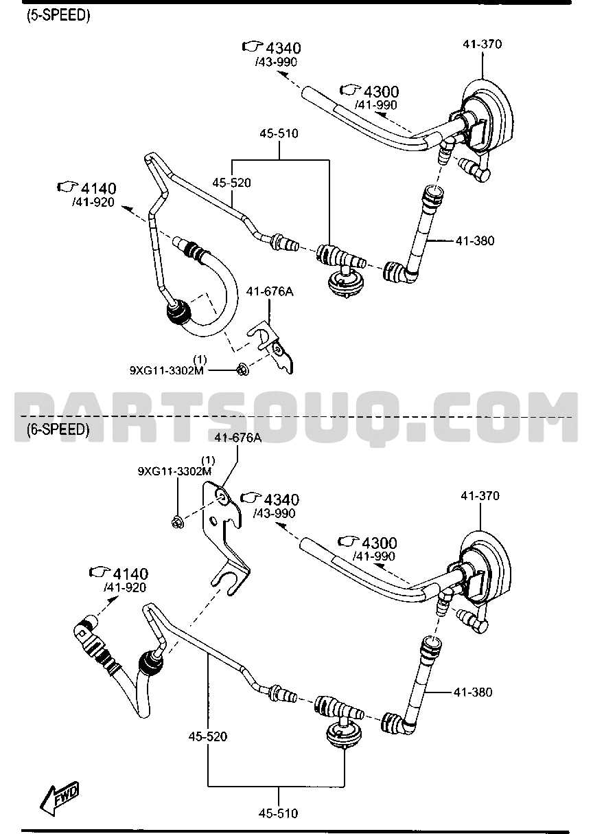 mazda parts diagram catalog